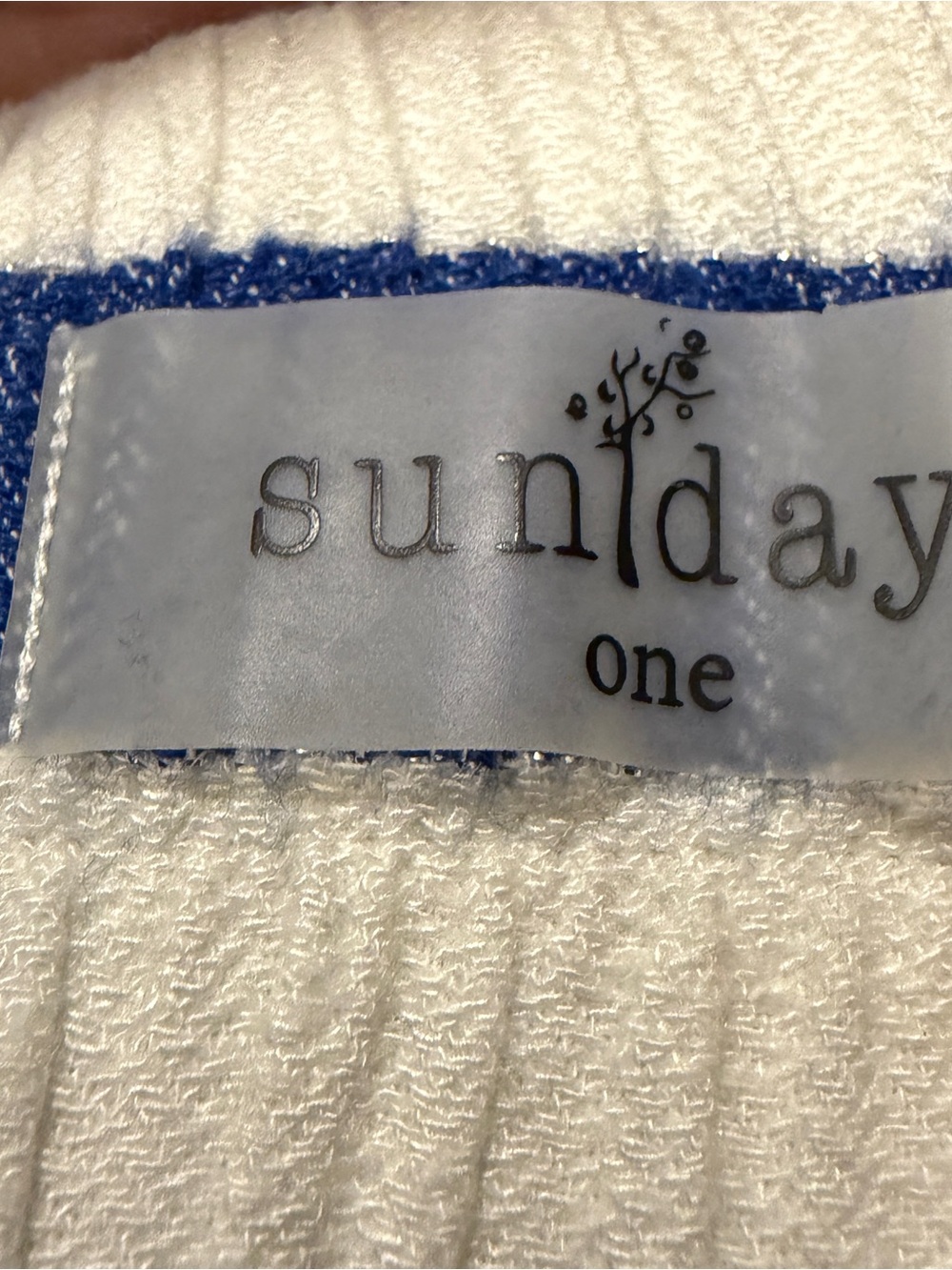 Sundays Ozeta Short In Blue Stripe size 1 - Picture 3 of 3